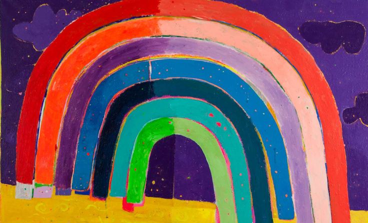 Dancing Rainbow von Béatrice Dreux. Foto: Lukas Dostal