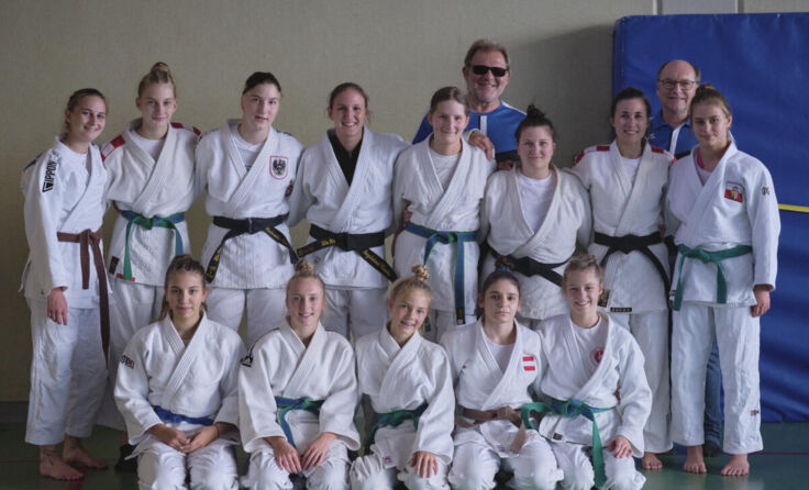Teamwork bringt den Judo-Ladies den OÖ. Vizelandesmeistertitel. (Foto: Barbara Hinterreiter)