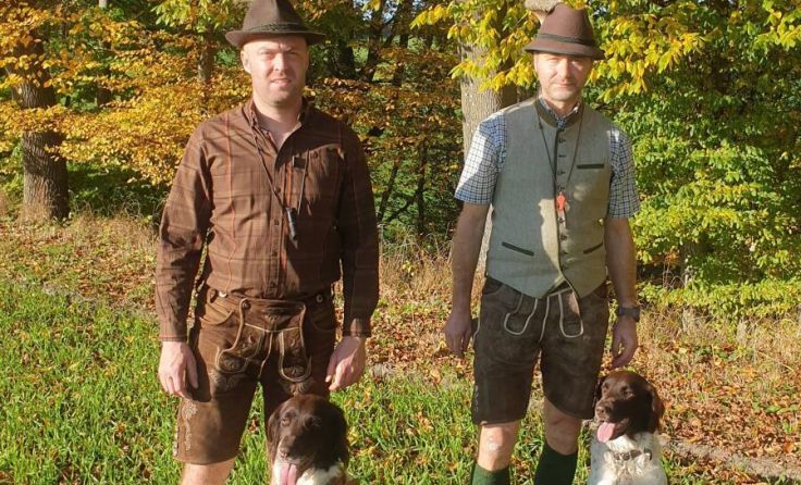 Jäger Spürhunde (Foto: OÖLJV/Bernhard Littich)
