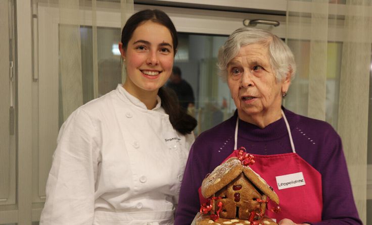 Schüler der FS Rohrbach und Eule-Teilnehmer haben Kekse gebacken. (Foto: FAB)