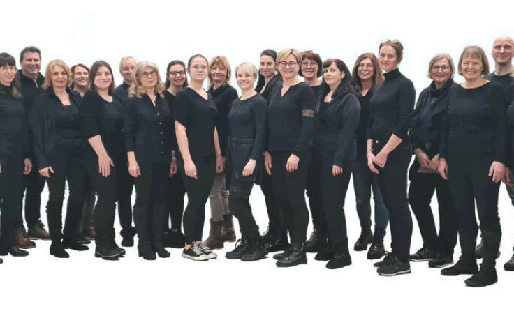 Der Chor Libe führt in Lichtenberg "Blauer Planet, Grüne Hoffnung" auf. (Foto: Chor Libe)