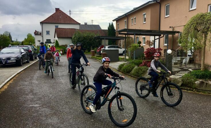 Am 6. Mai radelten die Kids für die "Kidical Mass". (Foto: Sandra Lichtl)