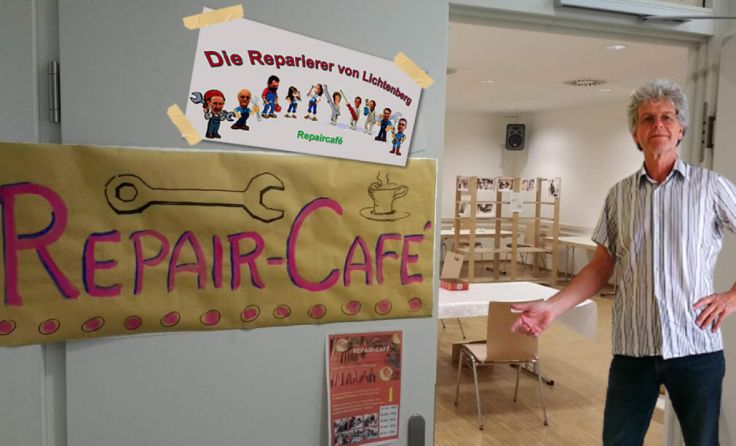 Gottfried Glechner (65) organisiert das Lichtenberger Repair-Cafe. (Foto: Privat/Glechner)