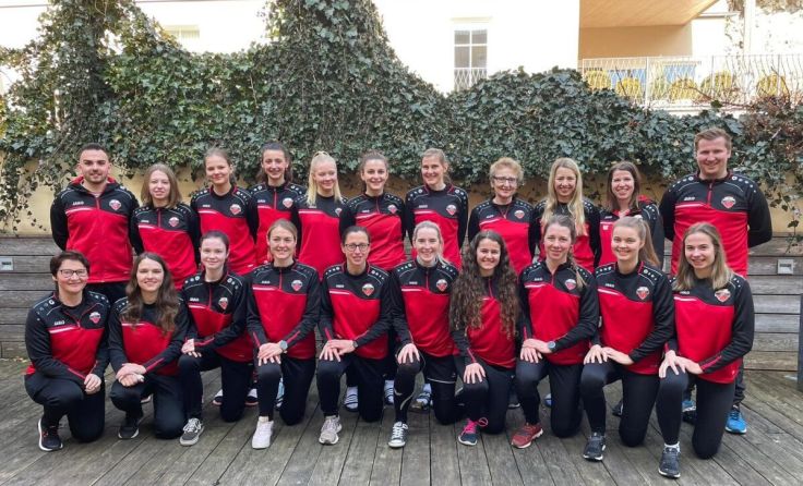 Aktive junge Damen geben Vollgas in puncto Fußball. (Foto: SU Eidenberg/Geng Damen)