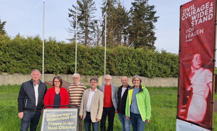 Vorstand des Mauthausenkomitees Gallneukirchen mit Obmann Rupert Huber. (Foto: Manfred Penninger)