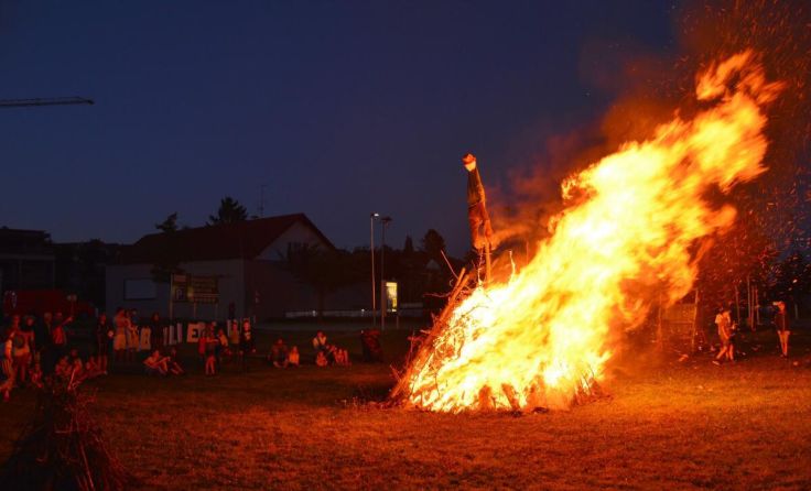 Lichtenberger Sonnwendfeuer am Freitag, 23. Juni ab 19 Uhr. (Foto: Christian Wöss)