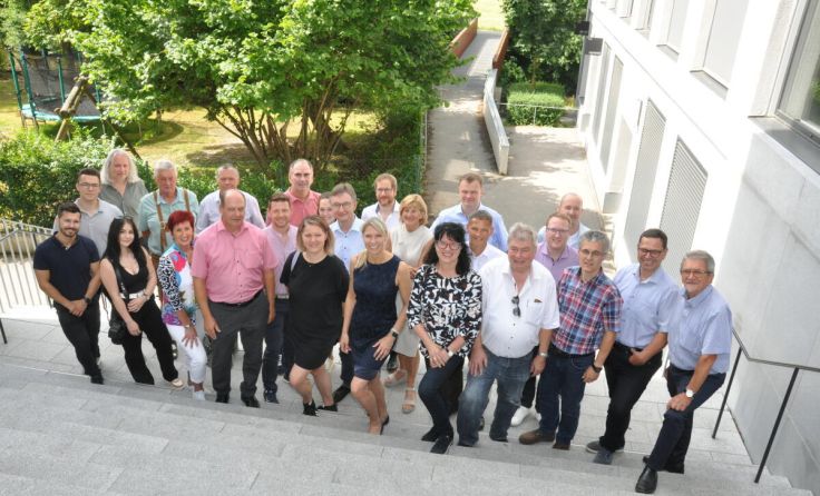 Teilnehmer der GUUTE Exkursion in Gallneukirchen (Foto: GUUTE Verein)