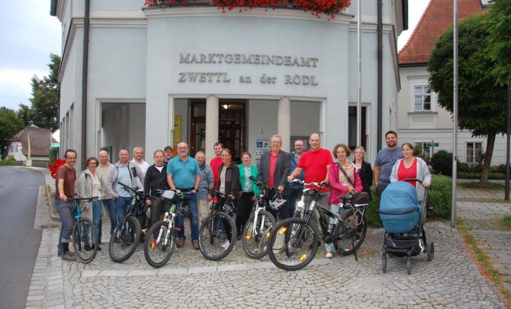 GEHmeindeRAD-Sitzung in Zwettl/Rodl. (Foto: Gemeinde Zwettl an der Rodl)