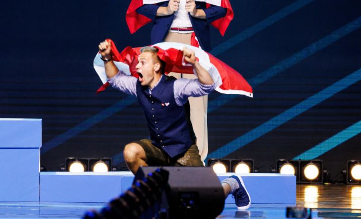Niklas Danninger aus Herzogsdorf freut sich über Gold. (Foto: Skills Austria/Florian Wieser)