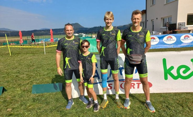 Sportlich (v.l.): Bernhard Böckl, Jakob Böckl, Rene Maureder, Manfred Maureder (Foto: Privat)