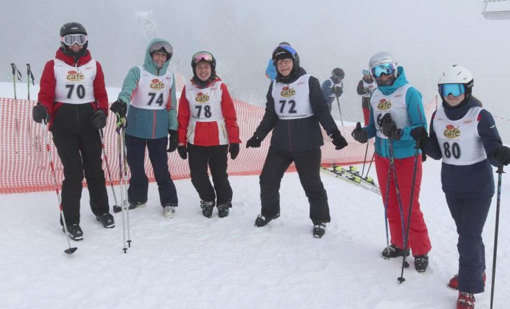 Gute Stimmung herrschte trotz Kälte auf der Piste in Bad Leonfelden. (Foto: Privat)