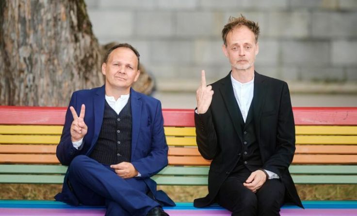 Kopfkinokabarett mit und von: Robert Blöchl und Roland Penzinger (Foto: Otto Reiter)