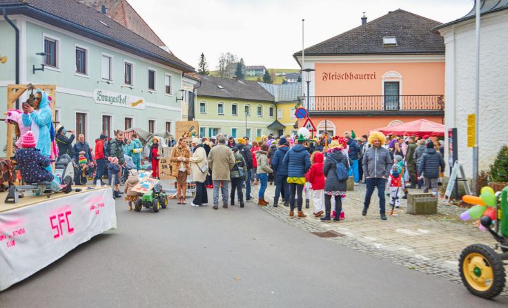 Faschingsumzug in Vorderweißenbach (Foto: cs@christophstaudinger.at)