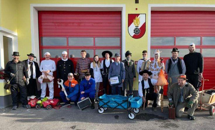 Faschingsumzug der FF Schönegg (Foto: FF Schönegg)