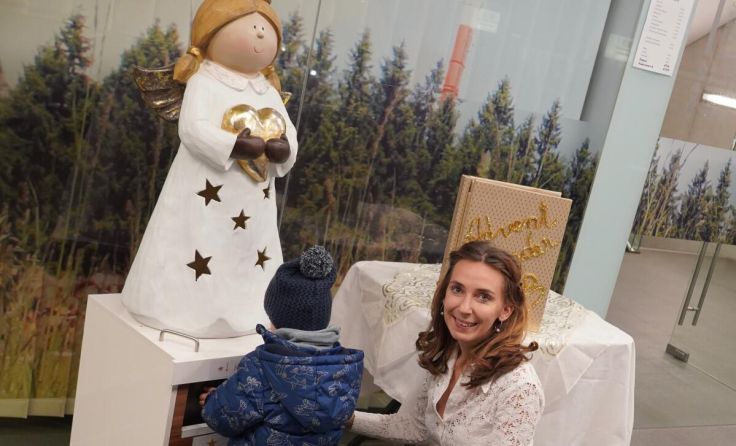 In Lichtenberg macht das Warten aufs Christkind Freude. (Foto: Christian Wöss)