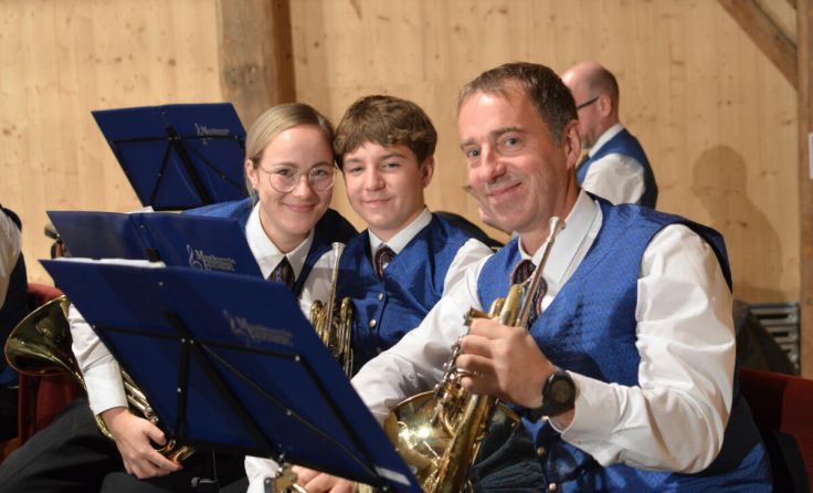 Gemeinschaftskonzert im Kulturstadl Moarhof in Eidenberg. (Foto: MV Eidenberg)