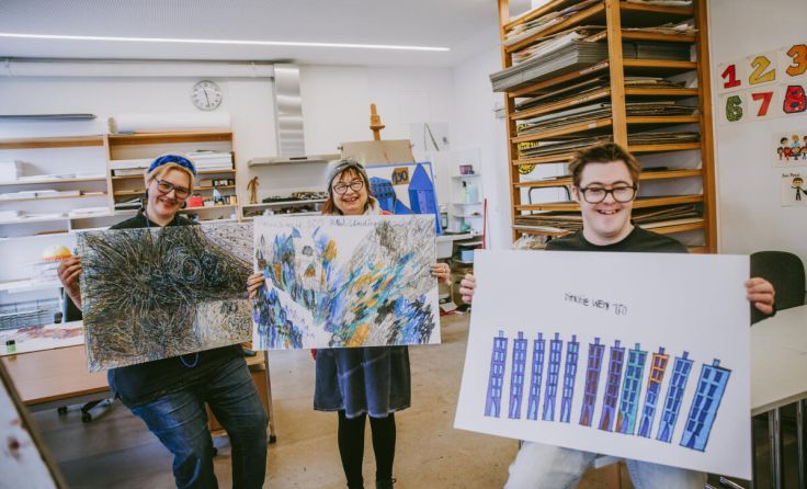 Tage der offenen Ateliers: Kunstwerkstatt Diakoniewerk lädt ein. (Foto: Ness Rubey/Diakoniewerk)
