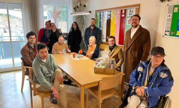 JVP Urfahr-Umgebung besuchte zu Heiligabend Diakoniewerk und Seniorenheim 