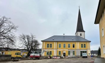 Vom Leerstand zum Treffpunkt: Gleichenfeier im Schenkenfeldner Bürgergasthaus Marktschank 