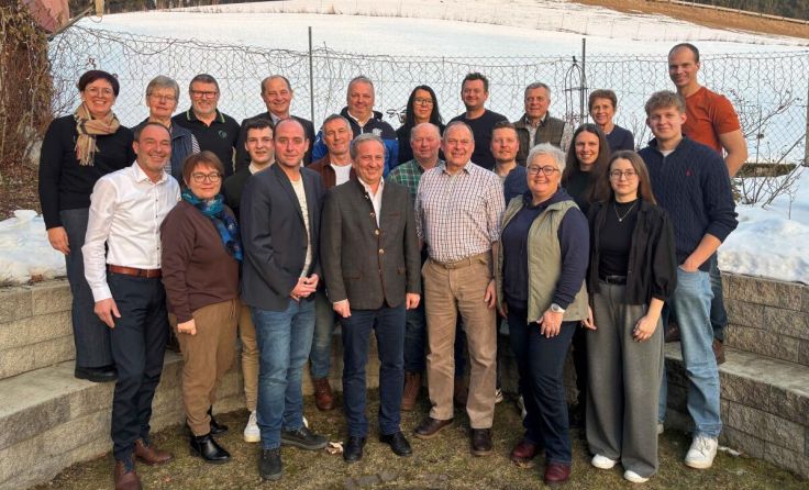 Die Teilnehmer der ÖVP-Klausur in Waxenberg. (Foto: Erika Ganglberger)