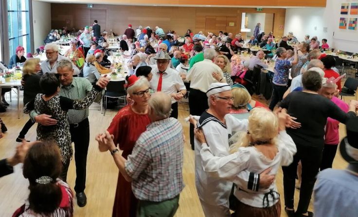 Unterhaltsamer Valentinstanz im Gramastettner Gramaphon am 14. Februar. (Foto: PV/OG Greili)