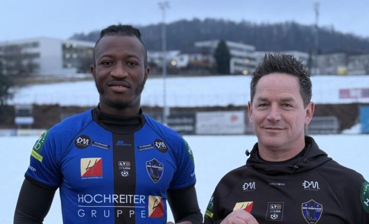 Bad Leonfelden: SU VORTUNA holt Eziekwe (l.) bis Sommer 2026. (Foto: SU Vortuna Bad Leonfelden)