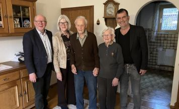 Ein Waldinger Jubelpaar mit Geschichte: 68 Jahre Ehe zum 95. Geburtstag