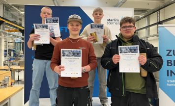 Schüler aus Bad Leonfelden gewinnen Robotik-Wettbewerb in Wels