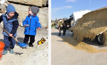 ÖAAB organisiert Sandkisten-Aktion in Gallneukirchen und Engerwitzdorf