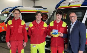 Freiheitlicher Osterbesuch in sozialen Einrichtungen in Feldkirchen