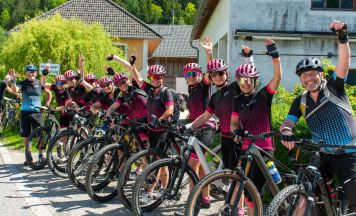 Region Mühlviertel zeigt Herz bei gemeinsamer Charity-Radausfahrt