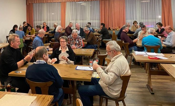 Gallneukirchner Tarockstammtisch im Gasthaus Landerl (Foto: Johann Fuchs)