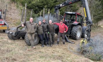 Aktiver Tierschutz durch Jägerschaft aus Ottenschlag