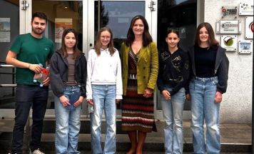 Informatik-Mittelschule Steyregg im Einsatz für Krebshilfe OÖ