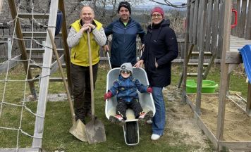 250 Tonnen Sand für Familien im Bezirk Urfahr-Umgebung