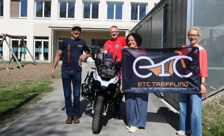 Motorradtreffen für guten Zweck in Gallneukirchen. (Foto: Josef Kolberger)