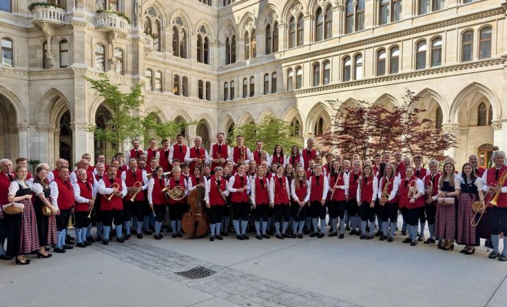 Blasmusik in Wien: Podestplatz für Kapelle aus Bad Leonfelden (Foto: Musikverein)