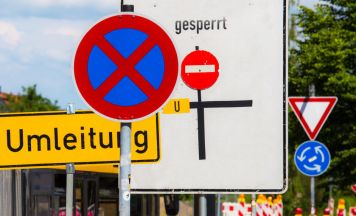 Baustelle sorgt für mehrtägige Straßensperre auf der B131 bei Feldkirchen