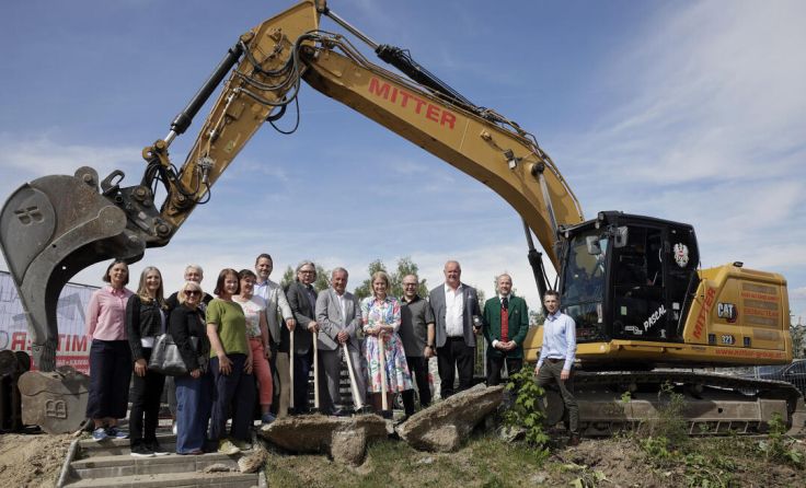 Start für Großprojekt in Altenberg bring neue Räume für Bildung. (Foto: Land OÖ/Kauder)