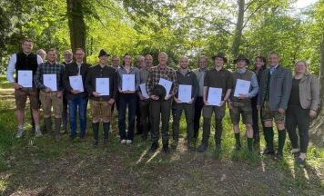 39 frisch ausgebildete Jungjäger für Urfahr-Umgebung