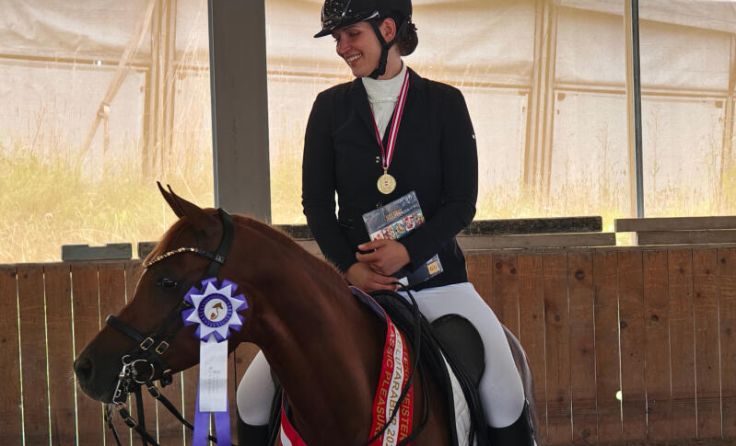 Working Equitation: Nicole Reitermayr auf Erfolgskurs (Foto: privat)