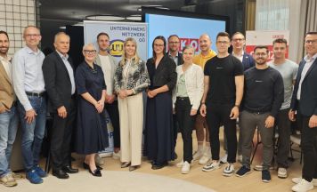 Jungunternehmer aus Urfahr-Umgebung trafen sich zum Business-Frühstück