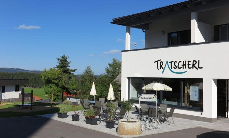Ein Treffpunkt in Traberg - das Tratscherl. (Foto: Marktgemeinde Oberneukirchen)