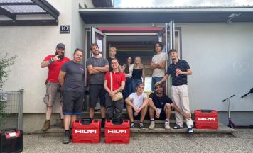 Neues Vordach sowie zusätzliche Graffiti-Flächen für Jugendzentrum Gallneukirchen