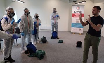 Mühlviertler (27) berichtet über internationalen Katastrophen-Einsatz in der Ukraine