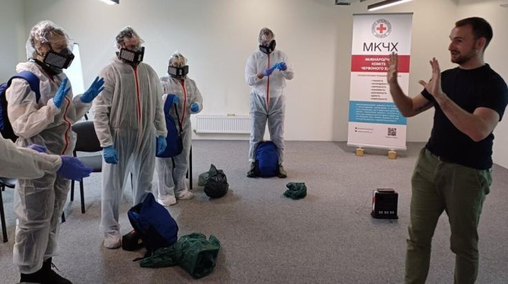 Mühlviertler (27) berichtet über internationalen Katastrophen-Einsatz in der Ukraine