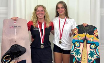 Zwei Mühlviertler Wakeboarderinnen holen WM-Medaillen in China