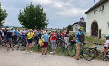 Mit dem Fahrrad ging es bei der Gartenroas durch Freudenstein