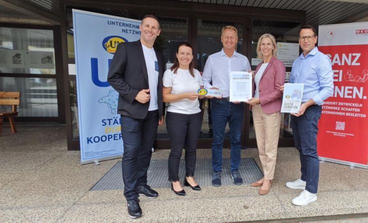 Die Gemeinde Gramastetten wurde als „GUUTE Gemeinde“ ausgezeichnet (Foto: WKO UU)