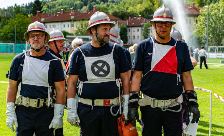 50 Läufe beim Nasslöschbewerb in St. Gotthard. (Foto: BFK UU/Thomas Traxler)